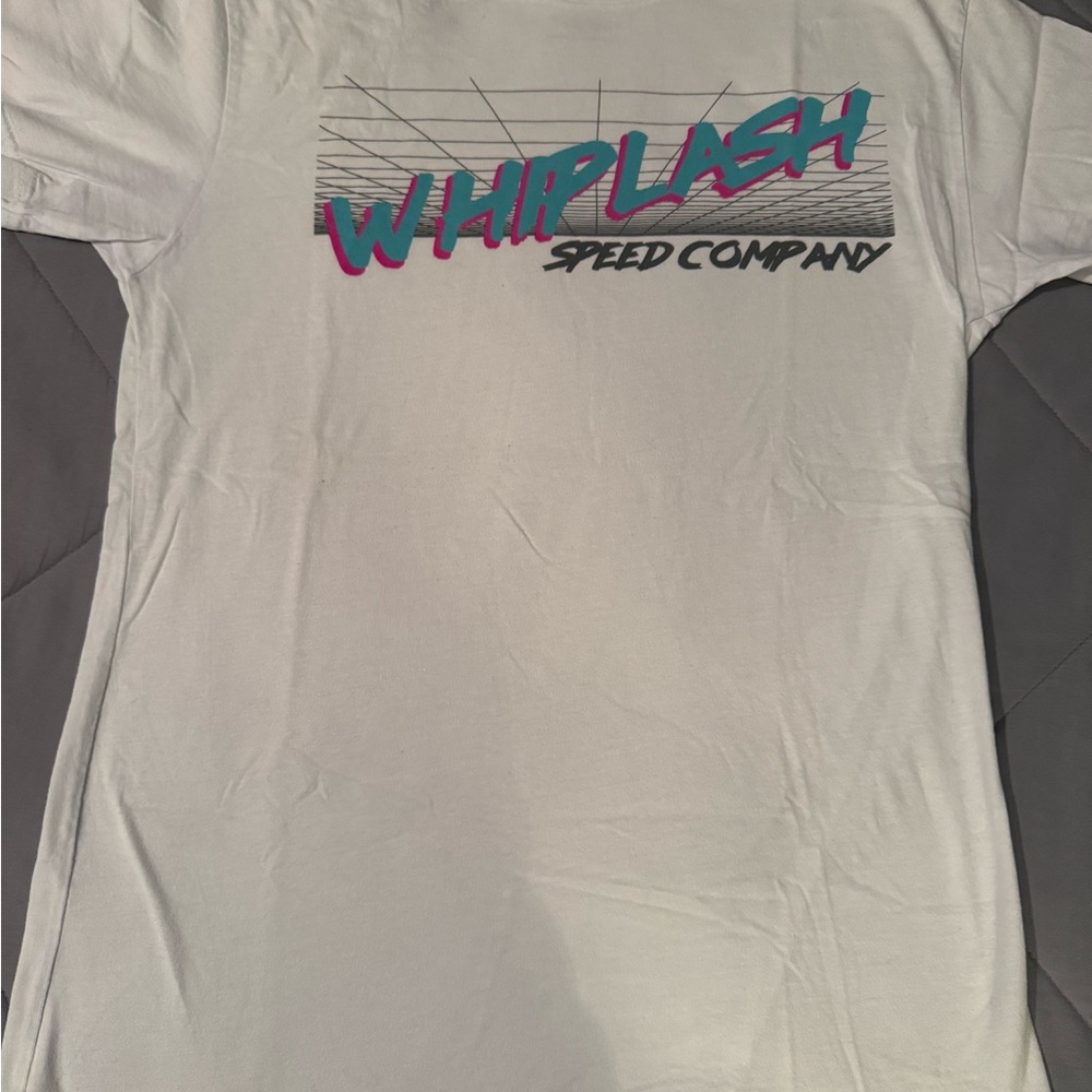 Whiplash Speed Co. White T-Shirt